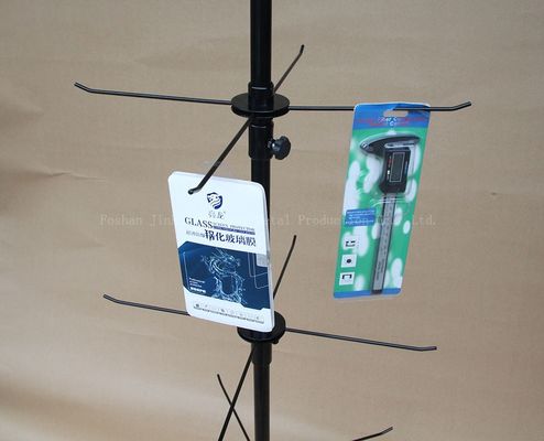 ফোন কেসের জন্য 3 টিয়ার 550 মিমি প্রস্থ 1780 মিমি উচ্চতা ঘূর্ণন প্রদর্শন র্যাক