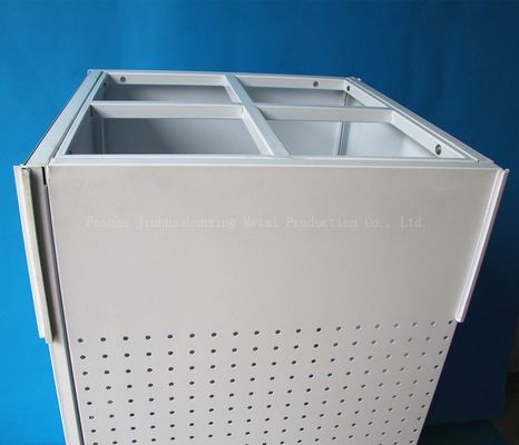 540 মিমি দৈর্ঘ্য 1440 মিমি উচ্চতা ঘূর্ণন ডিসপ্লে রাক, পেগবোর্ড প্রদর্শন চার পাশে ঘোরানো