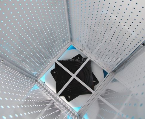 540 মিমি দৈর্ঘ্য 1440 মিমি উচ্চতা ঘূর্ণন ডিসপ্লে রাক, পেগবোর্ড প্রদর্শন চার পাশে ঘোরানো