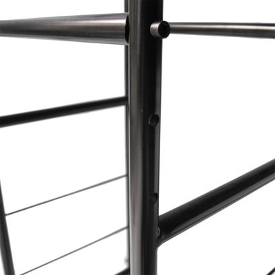 যানবাহন মেরামতের জন্য 460 মিমি গভীরতা 600 মিমি প্রস্থ কার টায়ার স্টোরেজ র্যাক