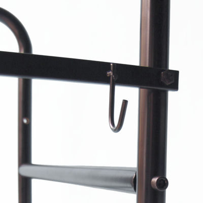 যানবাহন মেরামতের জন্য 460 মিমি গভীরতা 600 মিমি প্রস্থ কার টায়ার স্টোরেজ র্যাক