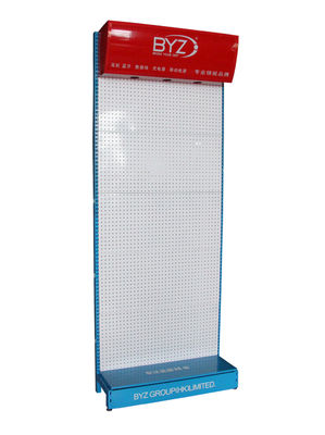 L900 মিমি H2200 মিমি ফোন কেস প্রদর্শন রাক, সেল ফোন আনুষাঙ্গিক প্রদর্শন রাক মেঝে স্ট্যান্ড