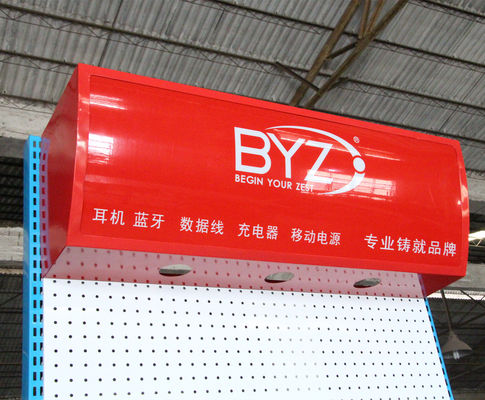 L900 মিমি H2200 মিমি ফোন কেস প্রদর্শন রাক, সেল ফোন আনুষাঙ্গিক প্রদর্শন রাক মেঝে স্ট্যান্ড